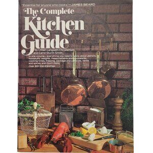 1977 The Complete Kitchen Guide Vintage Book